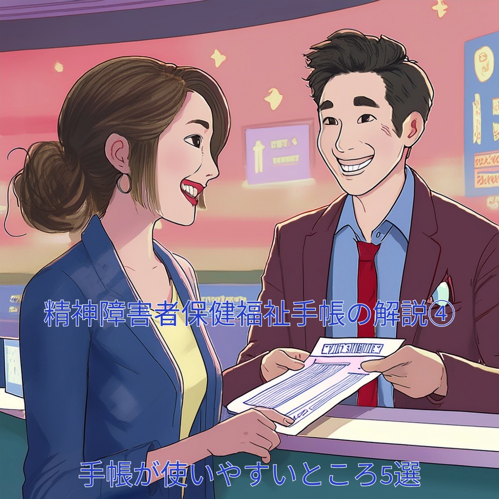 アイキャッチ画像-【初めての人向け】精神障害者保健福祉手帳の解説④―手帳が使いやすいところ5選
