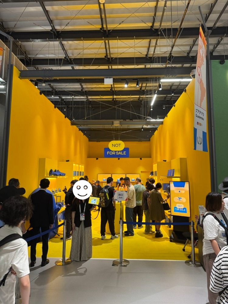 コモンズ-C館にあるウクライナの展示区画