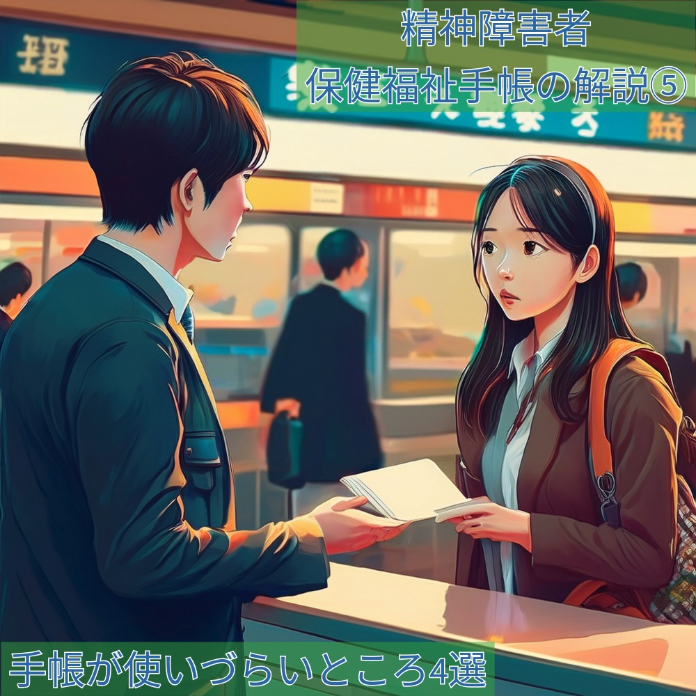アイキャッチ画像　精神障害者保健福祉手帳の解説⑤―手帳が使いづらいところ【私見】 Firefly